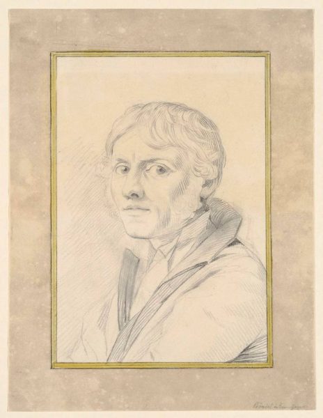 Conrad Christian Bøhndel - Bildnis von Caspar David Friedrich - 1795